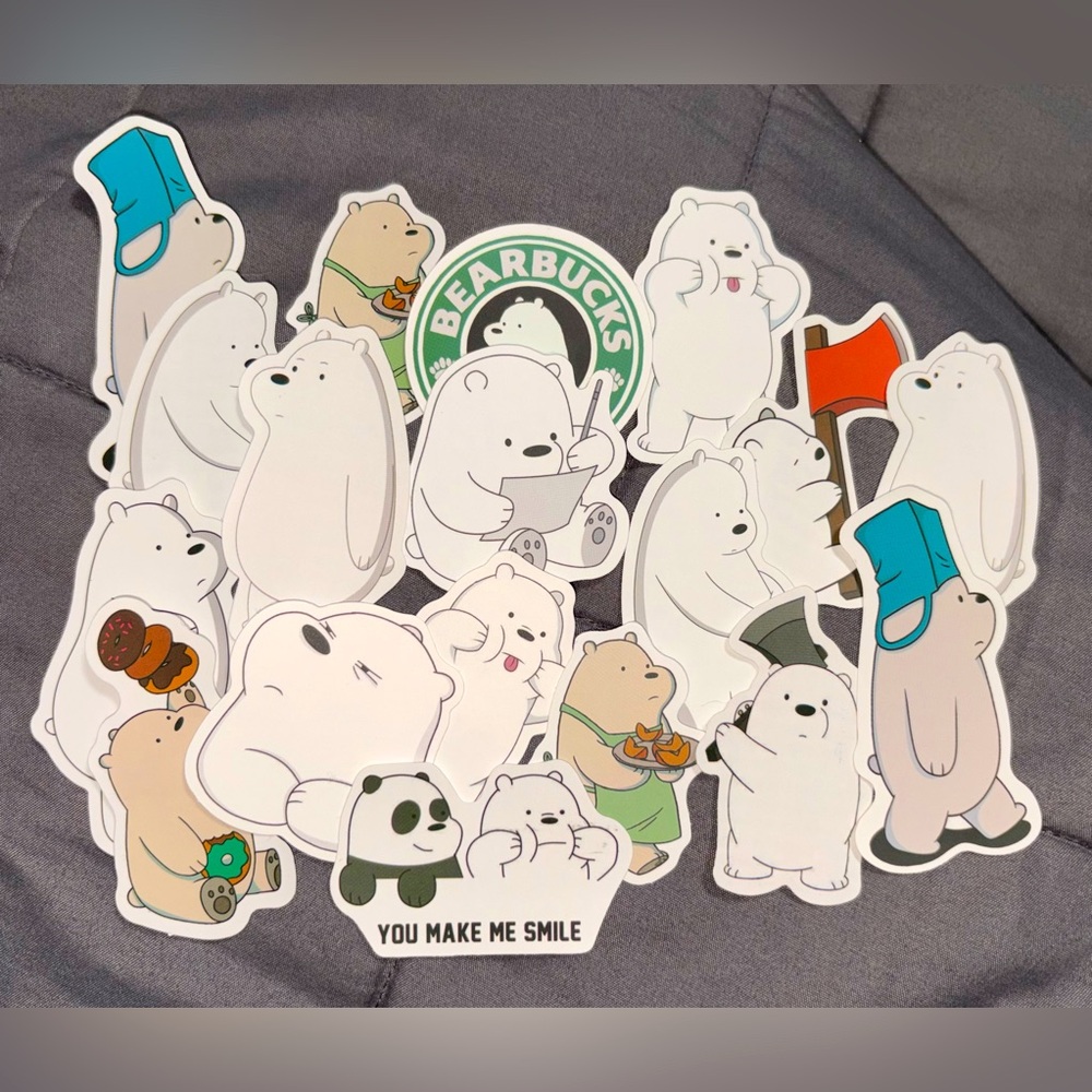 We Bare Bears Stickers